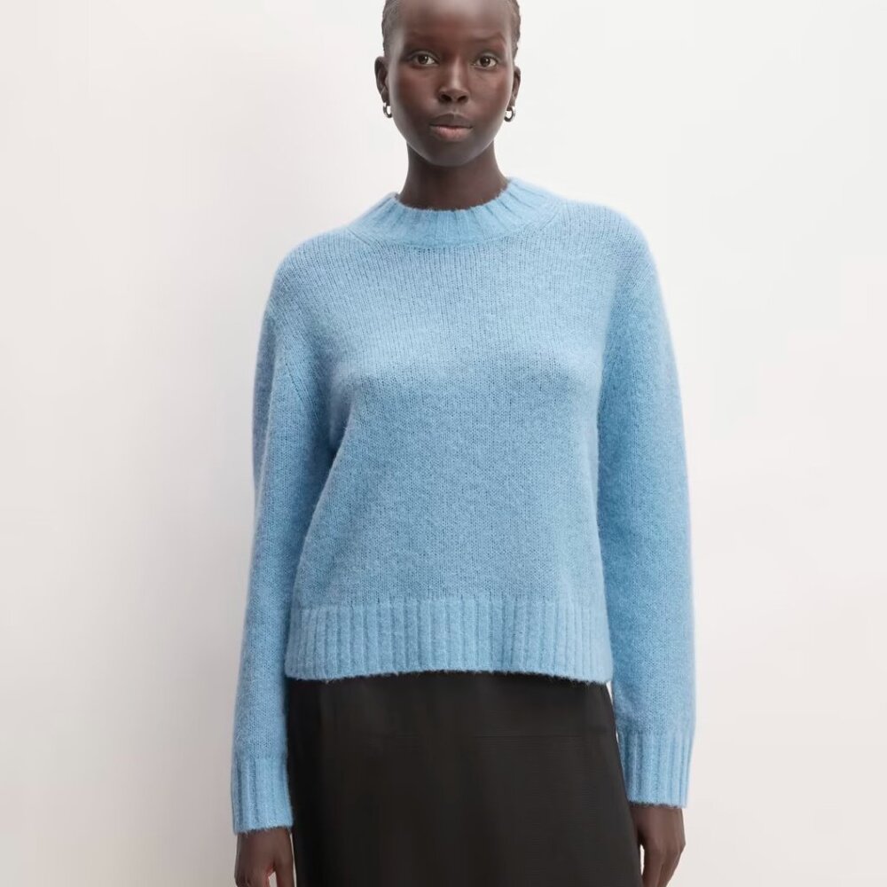 [SOLD] Everlane alpaca crew sweater